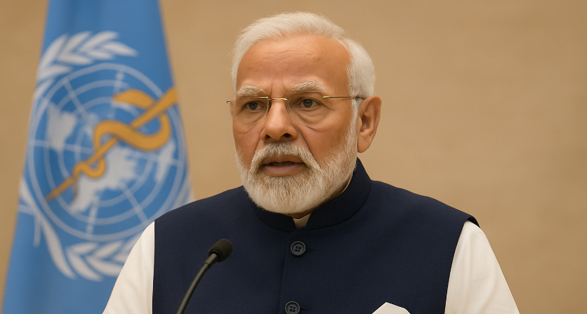 PM Modi: Technology Is a Key Tool to Improve Health for All