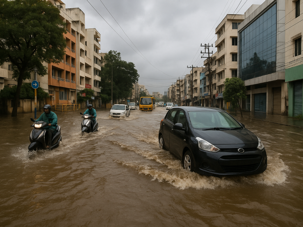 Bengaluru Flooded After Heavy Rain — Poor Drainage Sparks Public Anger