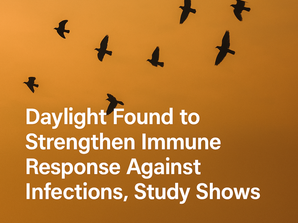 Daylight Found to Strengthen Immune Response Against Infections, Study Shows