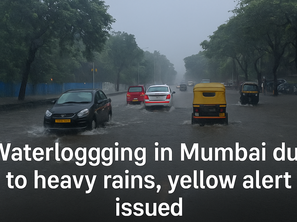 Mumbai Waterlogged After Heavy Rains, IMD Issues Yellow Alert for City and Surrounding Areas