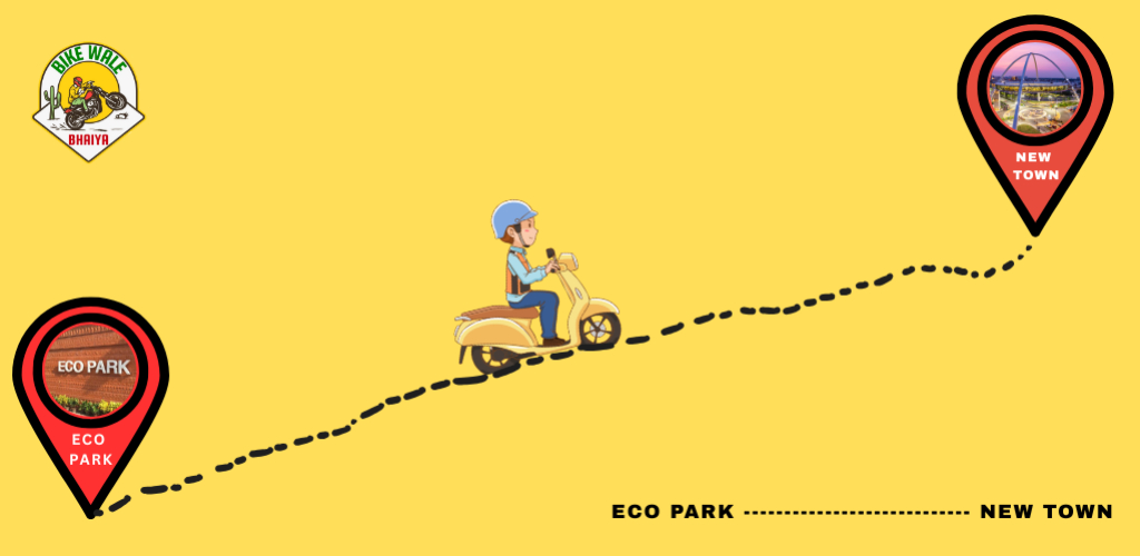 A Day Ride to Eco Park & New Town Attractions