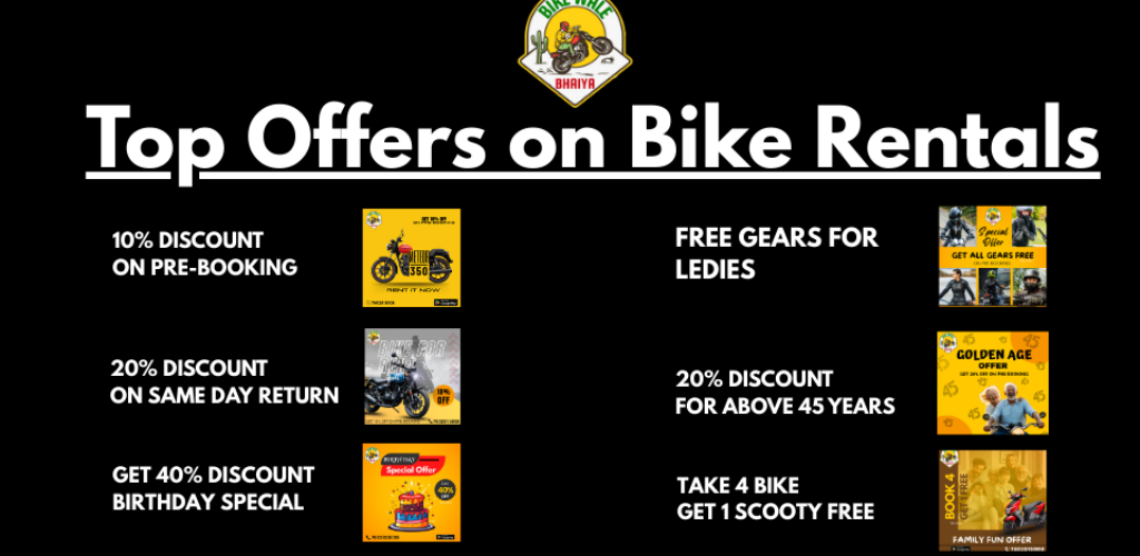 Top Offers on Bike Rentals in Siliguri – Ride More, Pay Less!